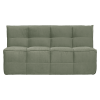 400561 PG 01 VS VT Cluster eetbankje met rugleuning velvet pistache groen F1
