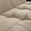 400561 ZB 04 VS VT Cluster eetbankje met rugleuning velvet zacht beige C1