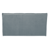400561 TB 03 VS VT Cluster eetbankje met rugleuning velvet turquoise blauw B1