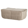 400560 WT 02 VS VT Cluster hocker velvet warm taupe FA