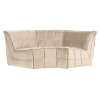 400559 ZB 01 VS VT Cluster hoekelement velvet zacht beige F1