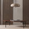 377889 Z 377831 B 01 SF Tivo hanglamp hoogglans zand Kota salontafel bruin vierkant