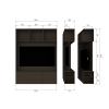 377557 MI 50 BT MEGGY TV OPBERGKAST XL 160CM