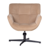 374196 Z 02 VS ES Wibo draaifauteuil mat velvet zand fsc F1