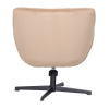 374196 Z 04 VS ES Wibo draaifauteuil mat velvet zand fsc B1