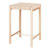 Abano Counter Chair - stolička s prírodným prúteným sedadlom, topoľové drevo, prírodná farba