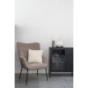 Glasgow Chair - Stolička, kameň, čierne nohy HN1231