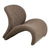 Kreslo Sofia Lounge Chair - Kreslo do obývačky, hnedé HN1296