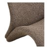 Kreslo Sofia Lounge Chair - Kreslo do obývačky, hnedé HN1296