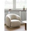 Kreslo Hawkes Lounge Chair - kreslo s funkciou otáčania, piesková farba, HN1287