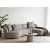 Kingston Lounge Sofa - Lounge Sofa s 2 vankúšmi, pravá strana, hnedá HN1299