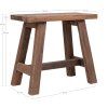Barcelona Bench - lavica, teak, prírodná 50x25x45 cm