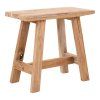 Barcelona Bench - lavica, teak, prírodná 50x25x45 cm