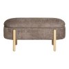 Branca Lavica - Lavica s úložným priestorom, hnedá/prírodná 97x40x48 cm, HN1237