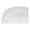 Paisley puf - puf, sivobiely ø48x38 cm, HN1259