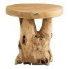 Palena Side Table - Bočný stolík, teak, prírodný ø40x45 cm
