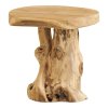 Palena Side Table - Bočný stolík, teak, prírodný ø40x45 cm