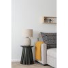 Osaka Side Table - Bočný stolík, dubová dyha, čierna ø40x50 cm