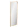 Scottsdale Wall Mirror - nástenné zrkadlo, drevený rám, prírodná farba 45x110 cm