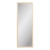 Scottsdale Wall Mirror - nástenné zrkadlo, drevený rám, prírodná farba 45x110 cm