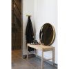Madrid Mirror - Zrkadlo, hliník, mosadzný vzhľad ø60 cm