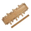 Caltra Vešiak na kabáty - Vešiak na kabáty, dub, prírodný 3x40x18 cm
