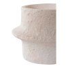 Sviečka - Sviečka, cement, biela sada 2 ks