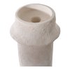 Sviečka - Sviečka, cement, biela sada 2 ks
