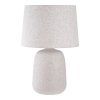 Stolová lampa Croft - Stolová lampa, keramika, piesková štruktúra