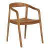 Jedálenská stolička Otero - Jedálenská stolička, teak, prírodná