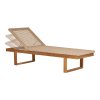 Derby Sun Lounger - Lehátko, teak/polyratan, prírodné