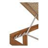 Derby Sun Lounger - Lehátko, teak/polyratan, prírodné