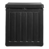 Sobra Cushion Box - Box na vankúše, plast, čierny, 42,8x42,8x46,4 cm, 76 l