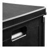 Sobra Cushion Box - Box na vankúše, plast, čierny, 42,8x42,8x46,4 cm, 76 l