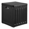 Sobra Cushion Box - Box na vankúše, plast, čierny, 42,8x42,8x46,4 cm, 76 l
