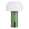 Soham LED lampa - lampa, dobíjacia, biela/zelená