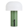 Soham LED lampa - lampa, dobíjacia, biela/zelená
