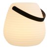 Derry LED lampa - Lampa, dobíjacia, biela
