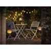 Carlisle LED String Light - String light, polyratan/kov, prírodná/čierna