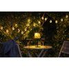 Carlisle LED String Light - String light, polyratan/kov, prírodná/čierna