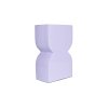 Váza šišky L Shiny Lilac