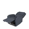 RELAXAČNÉ KRESLO 1 MOTOR AKARI TMAVO SIVÉ