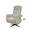 RELAXAČNÉ KRESLO 2 MOTORY SATOMI TAUPE