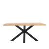GRACE TABLE 180 NATURAL/BLACK