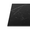 SAMIRA BLACK barový stôl: Čierna