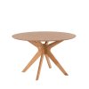 SOFIJA OAK ROUND stôl: svetlý dub 120 cm