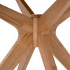 SOFIJA OAK ROUND stôl: svetlý dub 120 cm