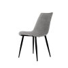 MILA stolička: Sivá - svetlá