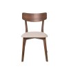 KEIRA WALNUT stolička: Béžová