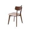 KEIRA WALNUT stolička: Béžová